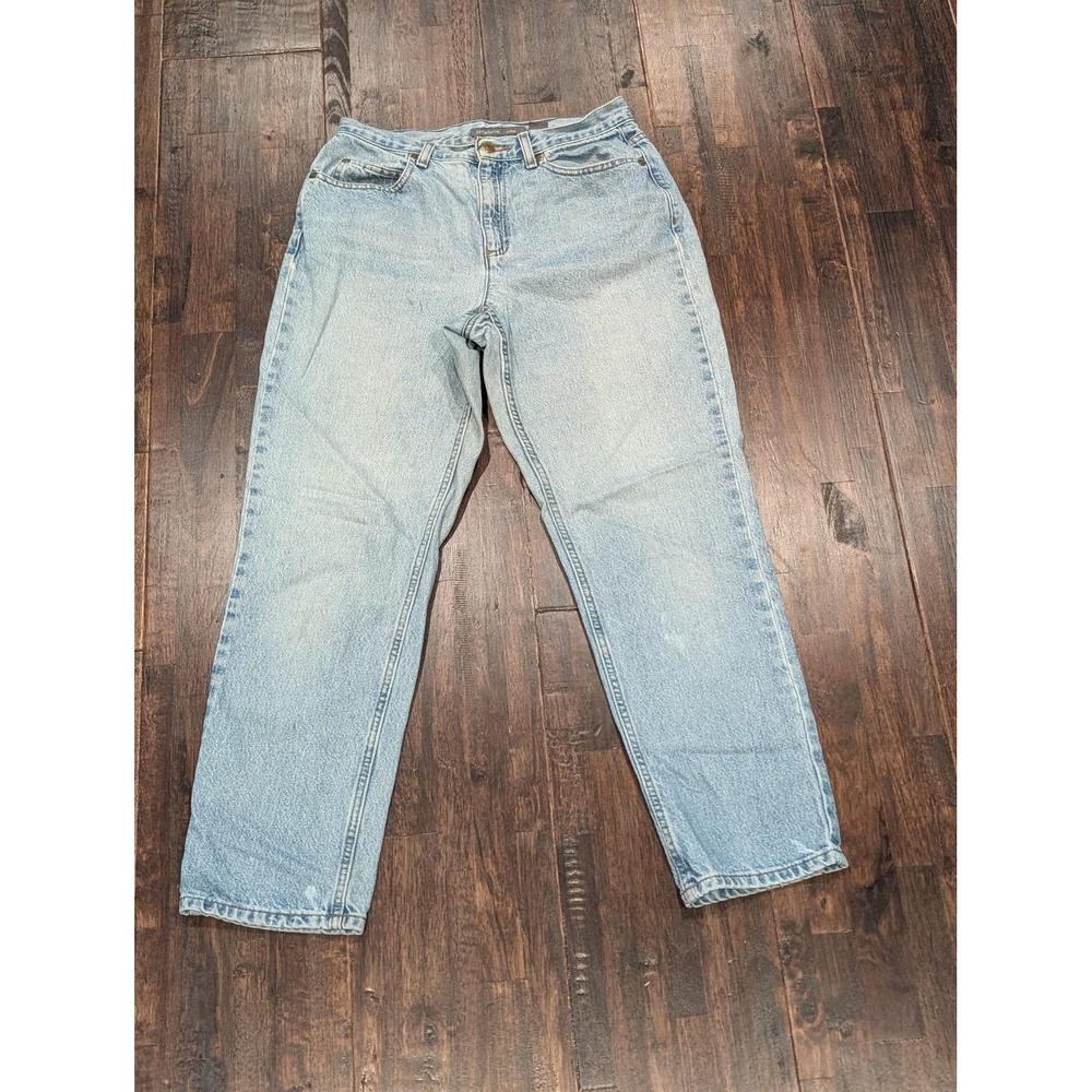 Liz Claiborne Jeans Women's 8S 29x28 Light Wash Blue‎ Classic Mom Have to Have